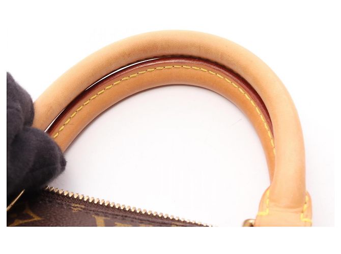 Borsa Louis Vuitton Alma PM Marrone - vista 8