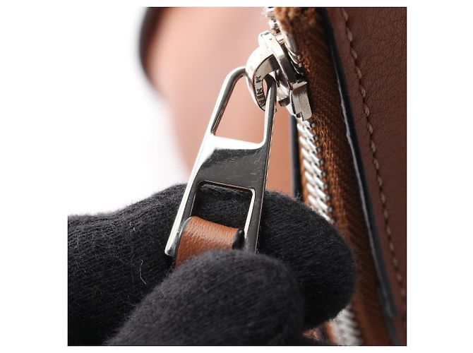 Borsa a mano in pelle Loewe Hammock Small 2-Way Marrone - vista 10