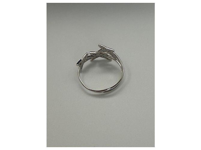 Anello Mauboussin Star For Ever in Oro Grigio e Diamanti Silver hardware - vista 4