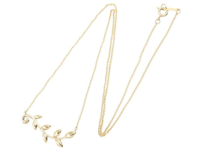 Collana Olive Leaf Vine Tiffany & Co. D'oro - vista 2