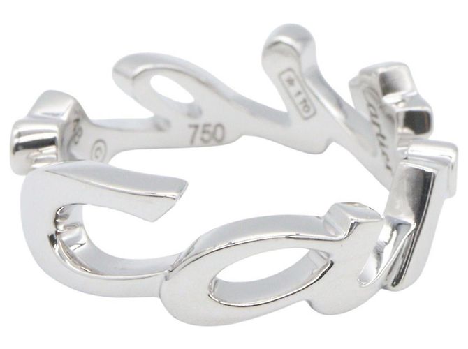 Cartier Ringband aus 18K Weißgold Golden - Ansicht 2