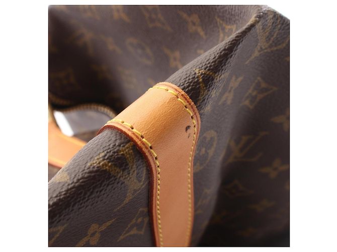 Borsa Boston Louis Vuitton Keepall 45 Monogram Marrone Monogramma - vista 8