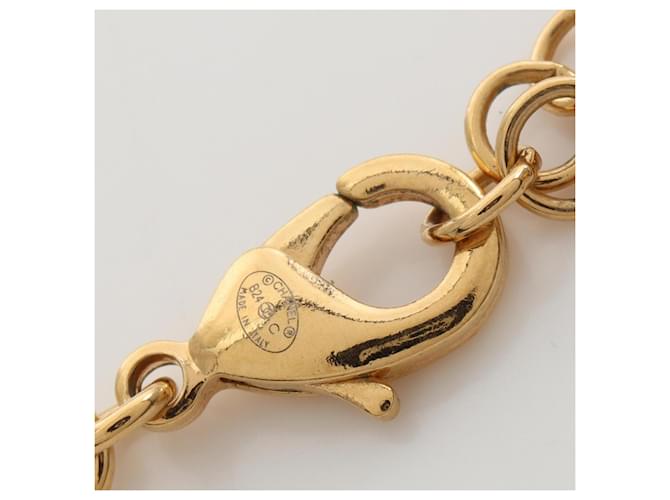 Choker Chanel Coco Mark Star Bianco D'oro - vista 4