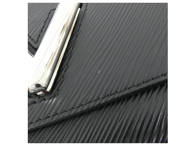 Borsa a Spalla Louis Vuitton Epi Twist PM M21118 Nero - vista 6