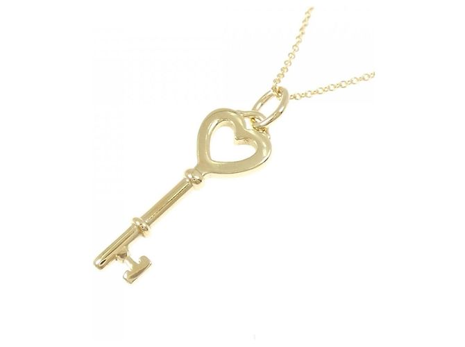 Tiffany & Co Mini collana Tiffany Heart Key Giallo - vista 3