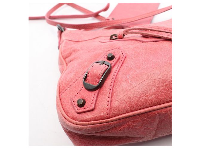 Borsa a tracolla The Hip di Balenciaga Rosa - vista 7