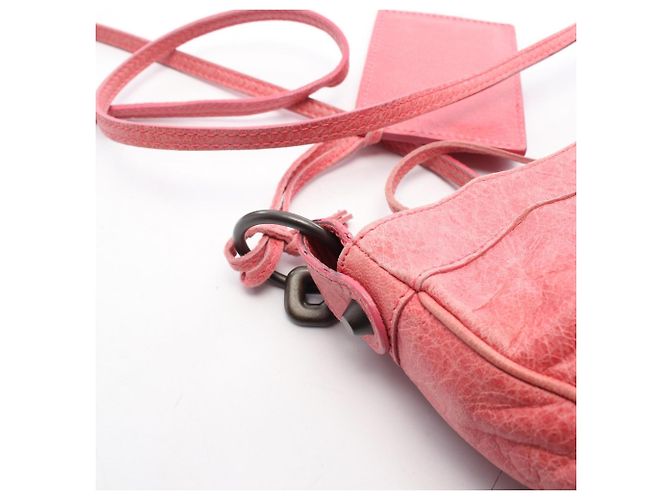 Borsa a tracolla The Hip di Balenciaga Rosa - vista 8