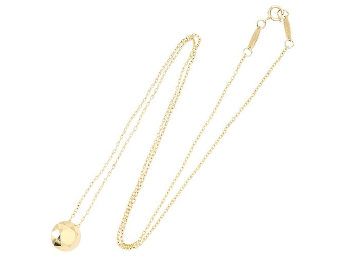 Collana sfaccettata Tiffany & Co. in oro giallo 18K - vista 2