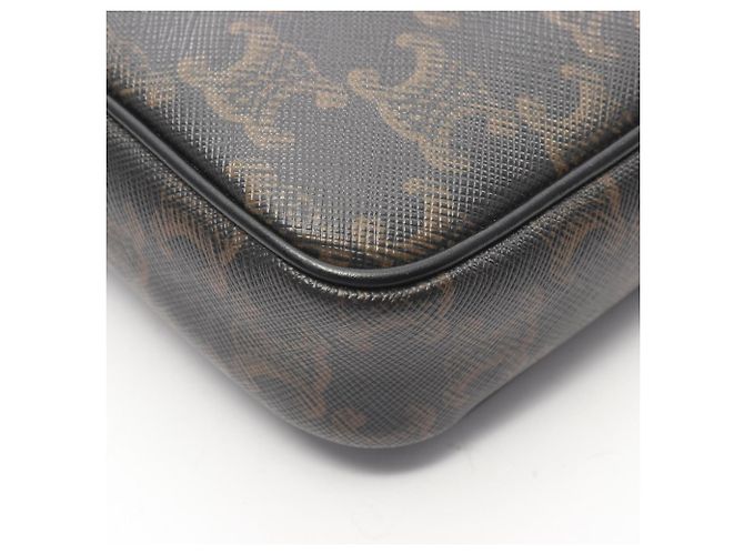 Céline Celine Triomphe Medium Messenger Umhängetasche Braun - Ansicht 5