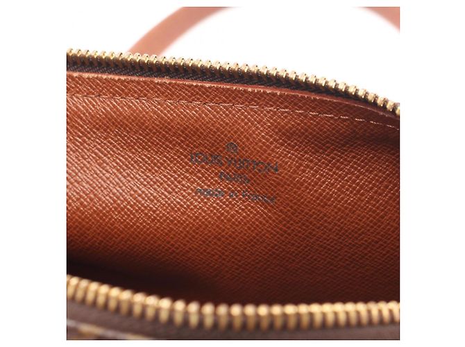 Borsa Louis Vuitton Papillon 26 Monogram Marrone - vista 4