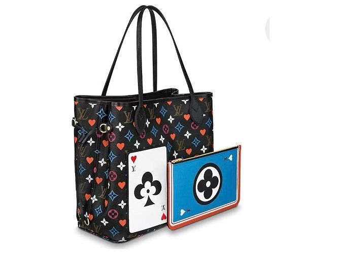 Louis Vuitton Neverfull MM Game On Multicolore Monogramma - vista 2