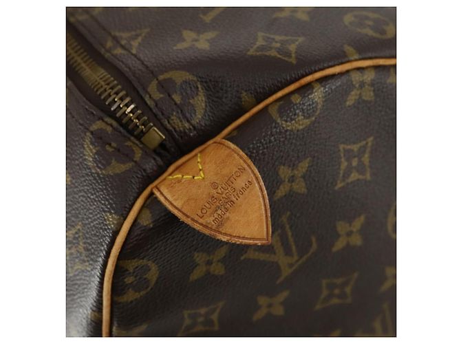 Keepall Tasche Louis Vuitton Monogram Canvas 50 Braun - Ansicht 6