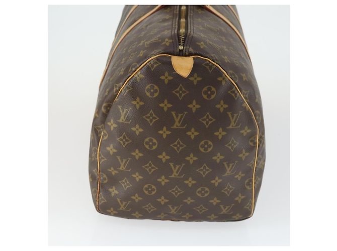 Louis Vuitton Keepall Monogram Canvas 55 Marrone - vista 3