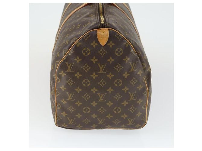 Louis Vuitton Keepall Monogram Canvas 55 Marrone - vista 4