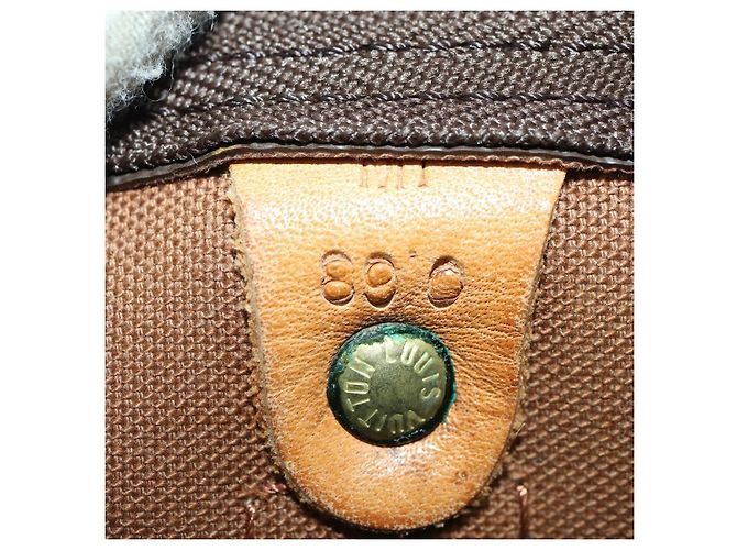 Louis Vuitton Keepall Monogram Canvas 55 Marrone - vista 7