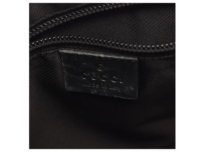Borsa a Spalla Gucci GG Canvas Nero - vista 4