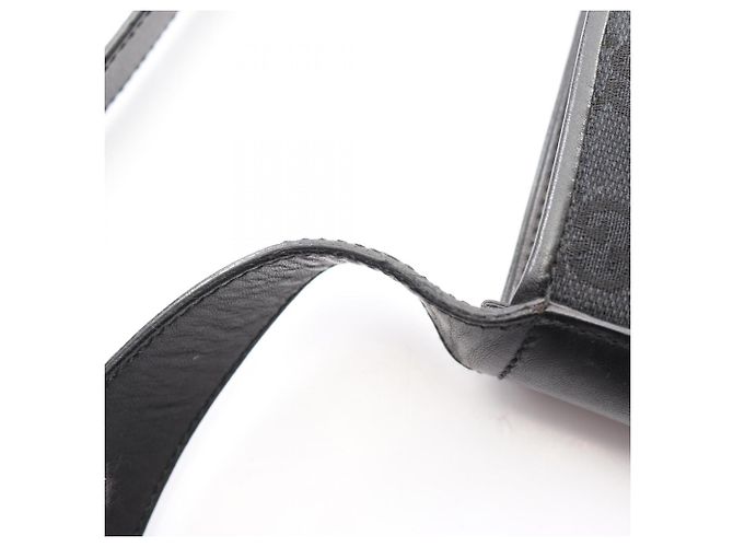 Borsa a Spalla Gucci GG Canvas Nero - vista 5