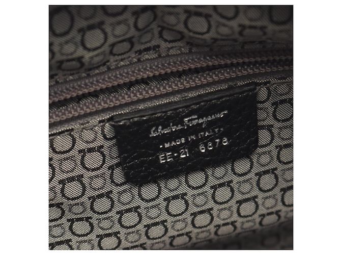 Borsa Salvatore Ferragamo Gancini Nero - vista 4