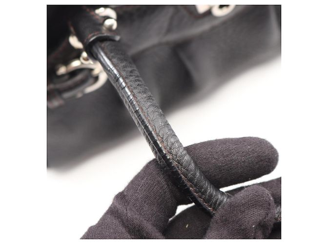 Borsa Salvatore Ferragamo Gancini Nero - vista 5