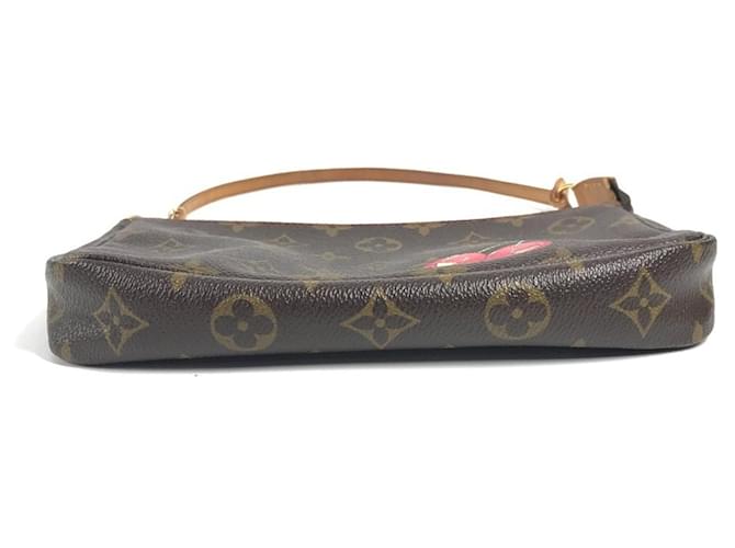 Pochette Louis Vuitton Monogram Cherry Marrone Rosso Monogramma - vista 5