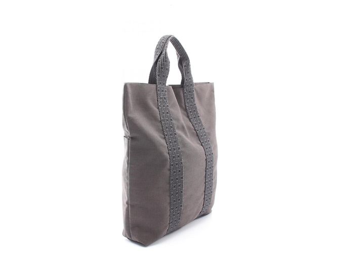Hermès Borsa Tote Hermes Herline Marrone - vista 2