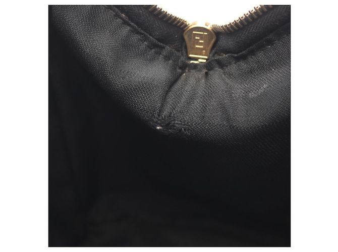 Borsa Tote Fendi Pecan Marrone Nero - vista 5