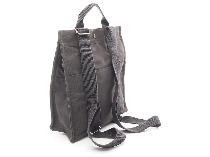 Hermès Zaino/Borsa Hermes Herline Ad MM Marrone - vista 2
