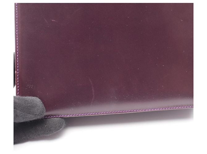 Borsa a 2 vie Gancini Salvatore Ferragamo Porpora - vista 10
