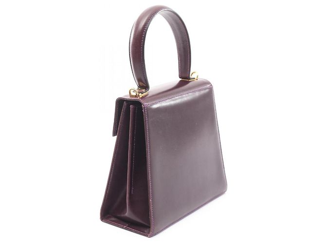 Borsa a 2 vie Gancini Salvatore Ferragamo Porpora - vista 2