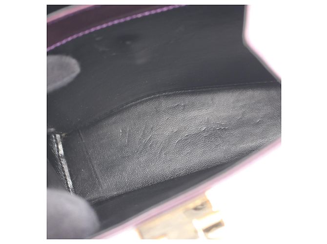 Borsa a 2 vie Gancini Salvatore Ferragamo Porpora - vista 5