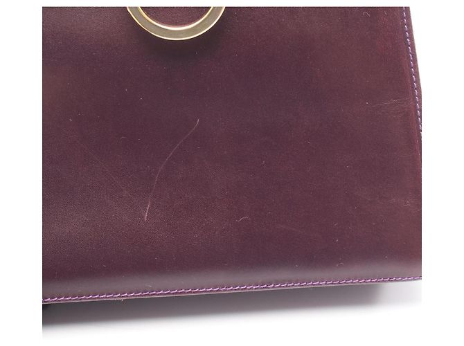 Borsa a 2 vie Gancini Salvatore Ferragamo Porpora - vista 9