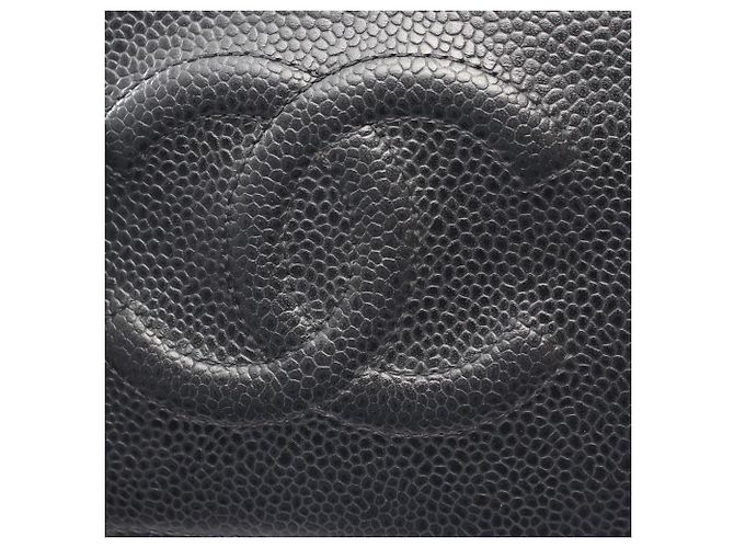 Cartera larga bi-fold Chanel Coco Mark Negro - vista 13