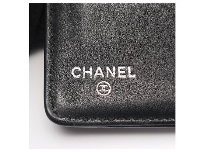 Cartera larga bi-fold Chanel Coco Mark Negro - vista 5