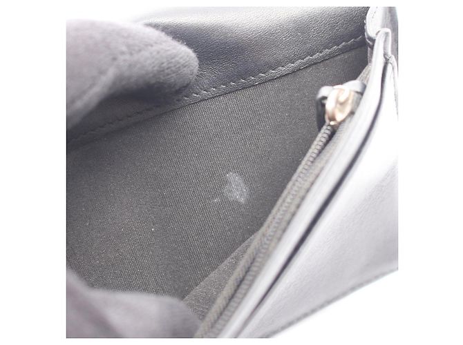 Cartera larga bi-fold Chanel Coco Mark Negro - vista 9