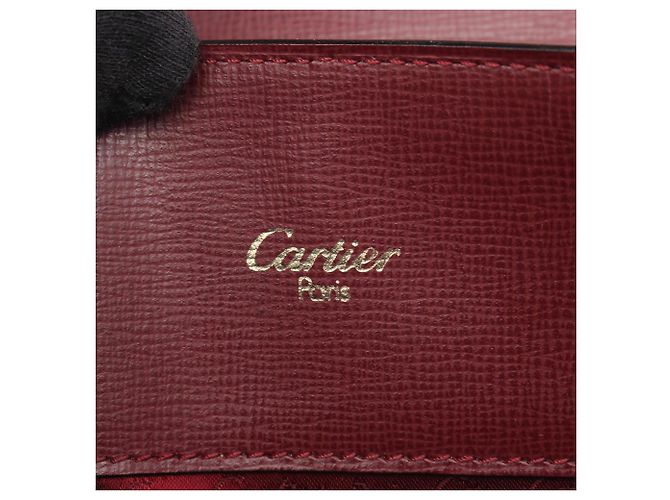 Borsa a Spalla Cartier Must Line Bordò - vista 4