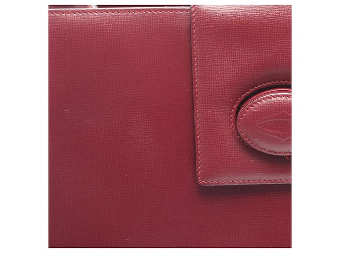 Borsa a Spalla Cartier Must Line Bordò - vista 5