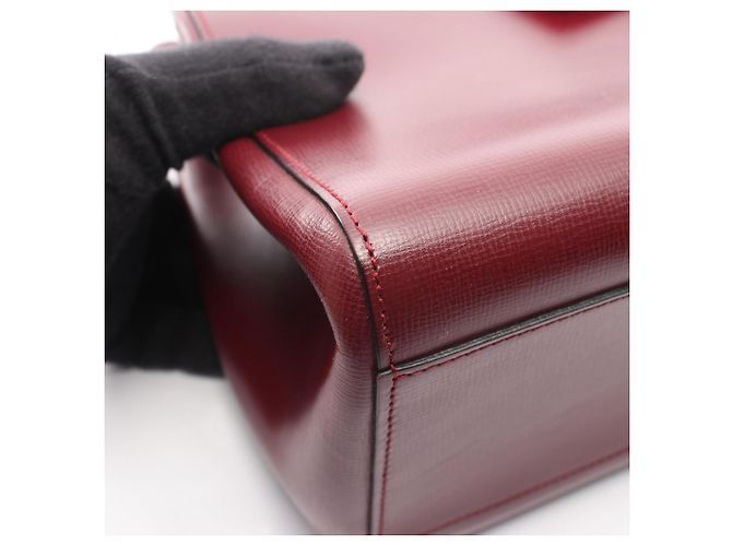 Borsa a Spalla Cartier Must Line Bordò - vista 7