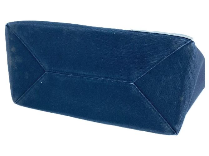 Borsa Tote CHANEL No. 5 Logo Rosso Blu navy - vista 13