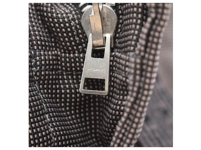 Hermès Borsa Tote Hermes Herline PM Marrone - vista 8