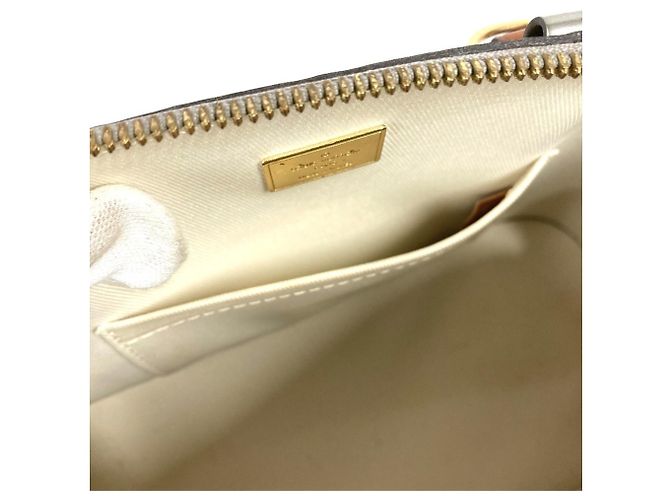 Louis Vuitton Monogram Vernis Alma BB Handtasche Silber - Ansicht 14