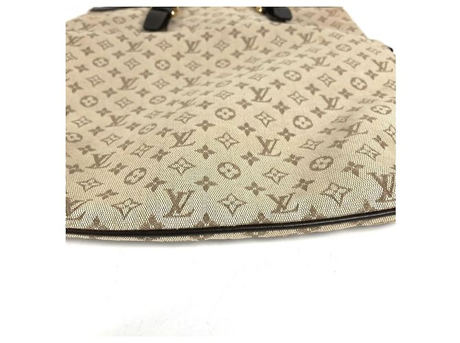 Borsa Louis Vuitton Monogram Mini Françoise Marrone Cachi - vista 9