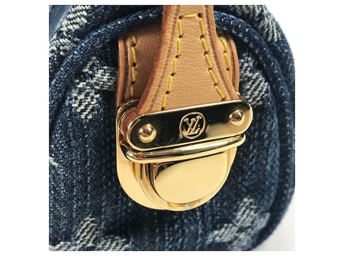 Monedero Monogram Denim Louis Vuitton Azul - vista 10