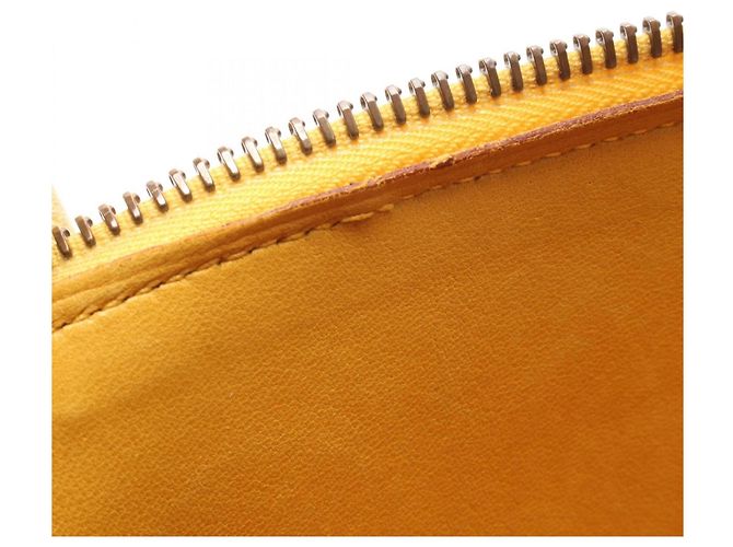 Hermès Borsa Hermes Bolide 35 in pelle Yellow Courchevel Giallo - vista 10
