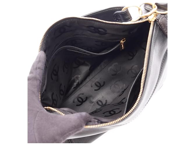 Borsa Chanel Coco Mark Nero - vista 3
