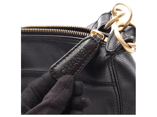 Borsa Chanel Coco Mark Nero - vista 7
