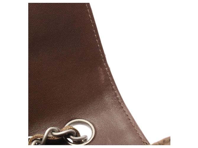 Borsa a tracolla Chanel New Travel Line Cachi - vista 8