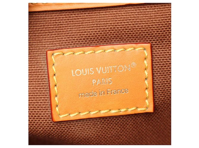 Borsa a tracolla Louis Vuitton Vagabond Hobo Monogram Marrone Monogramma - vista 4