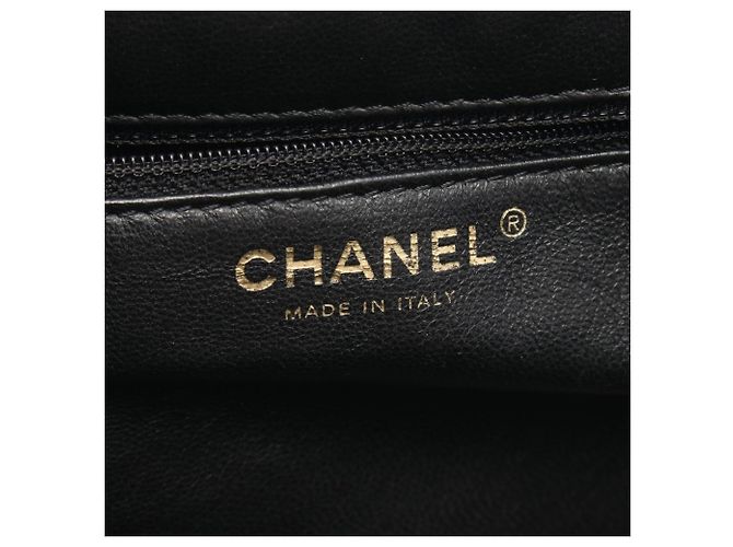 Borsa Tote Chanel Matelassé Marrone Nero - vista 4