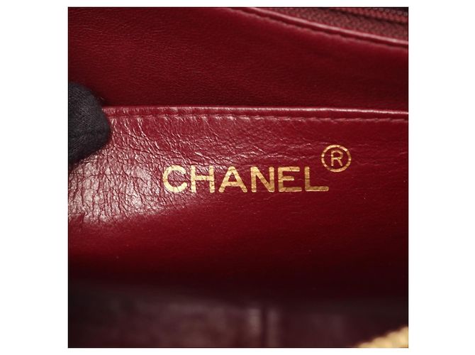 Zaino Chanel Matelassé in agnello nero - vista 4