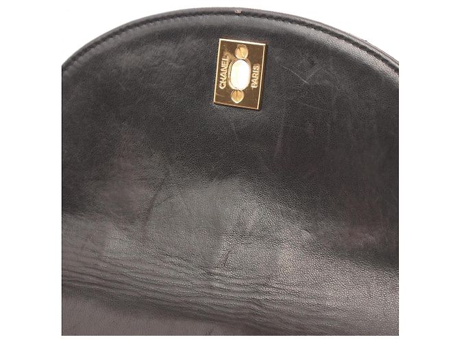 Zaino Chanel Matelassé Turnlock Chain Nero - vista 8